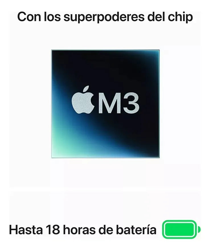 MacBook Air M3 13 Pulgadas 256gb