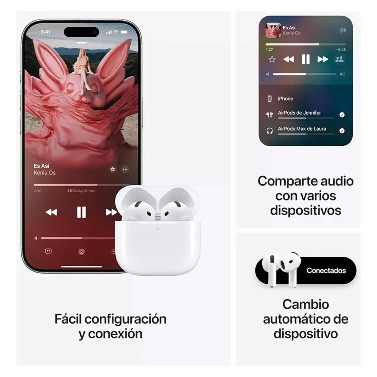 AirPods 4 Con Cancelacion de Ruido