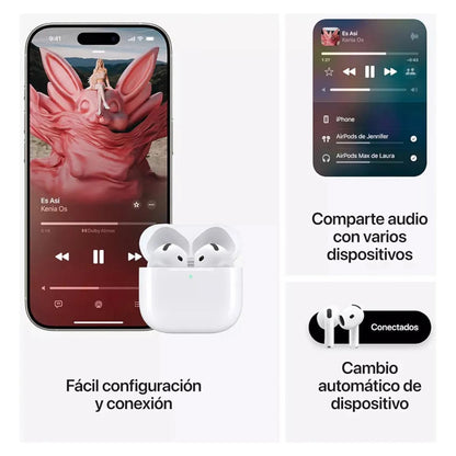 AirPods 4 Con Cancelacion de Ruido